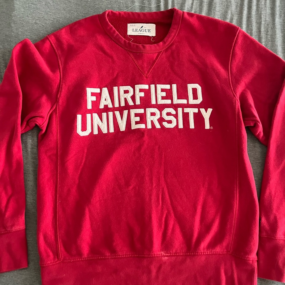 Fairfield University Red Sweatshirt